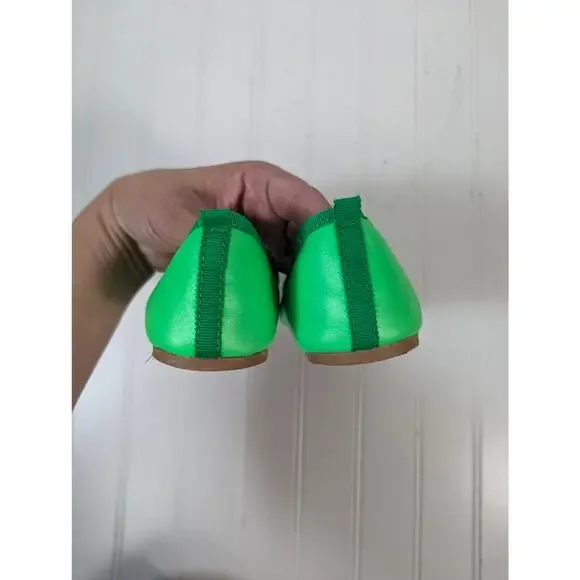 Crewcuts Lime Green Ballet Flats Big Kids 2 - Picture 7 of 8